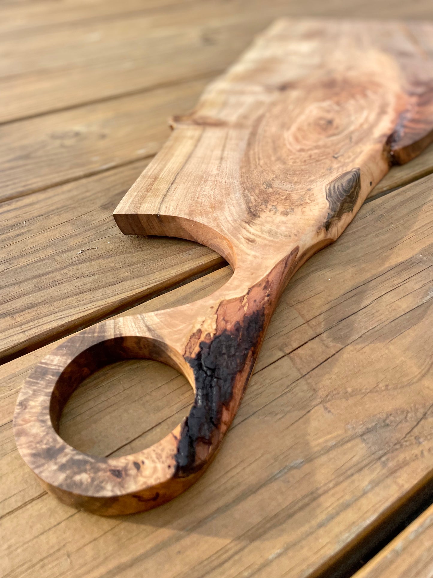charcuterie board - beech