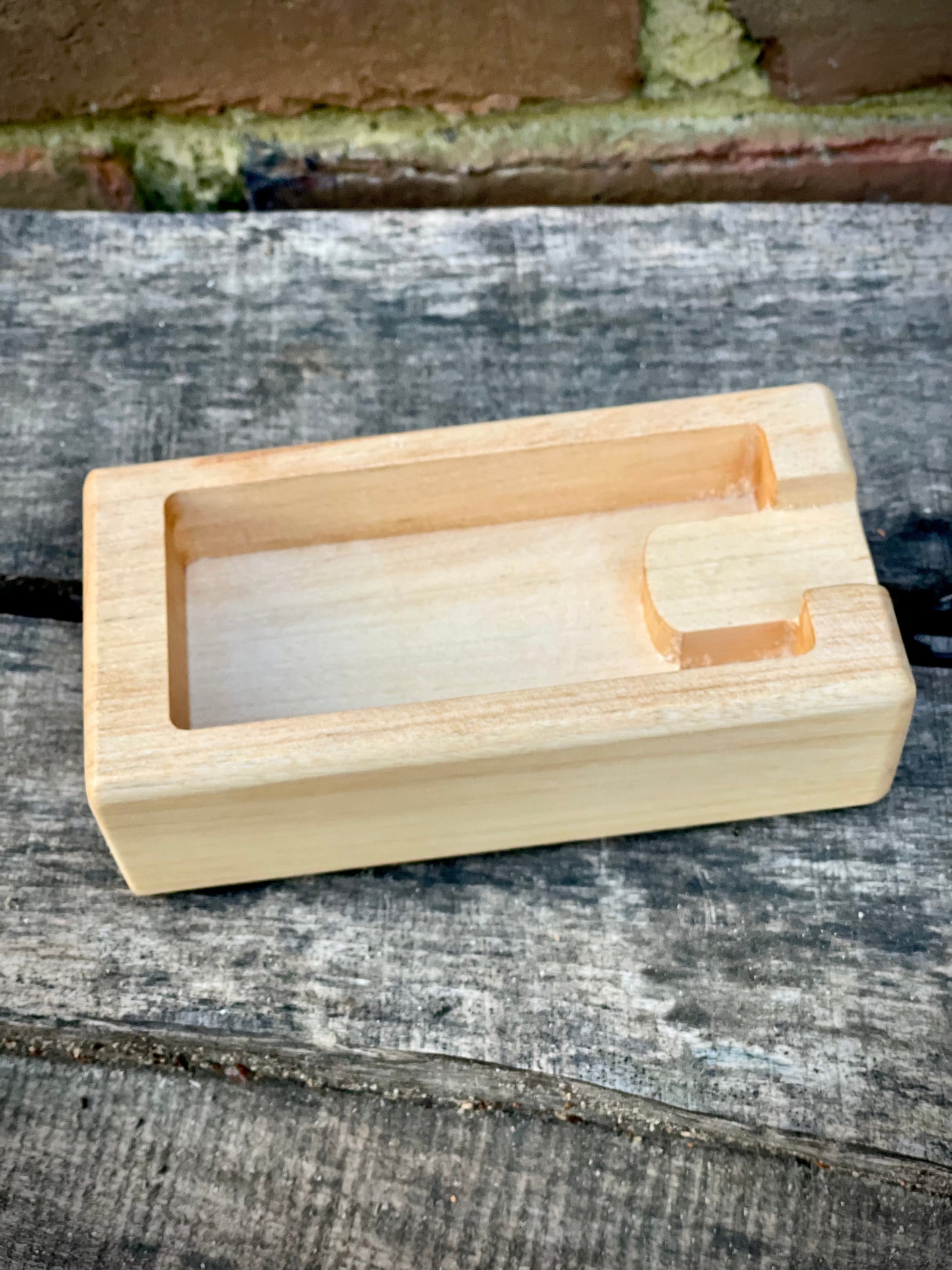 Cigar tray - beech - single