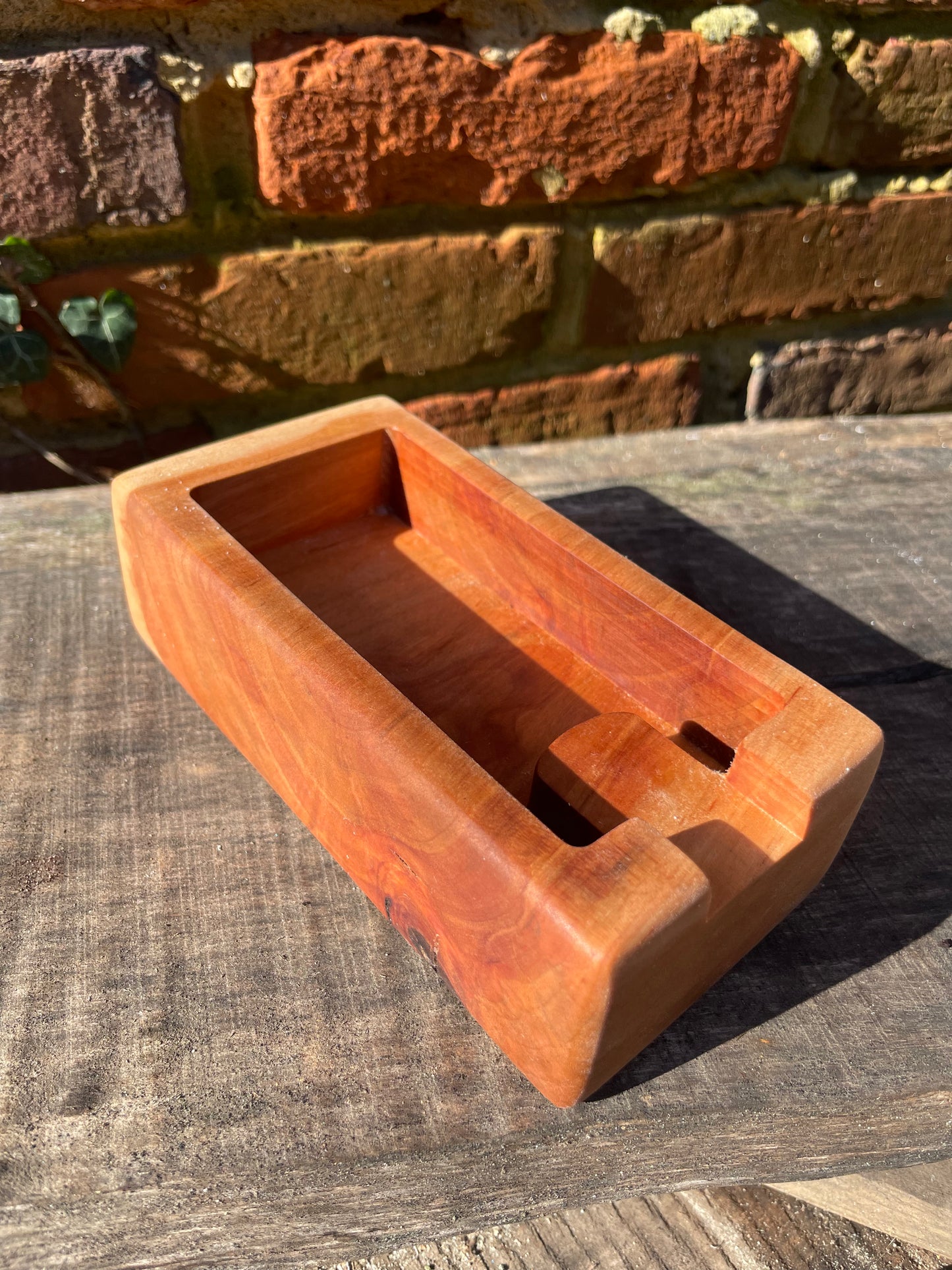 Cigar tray - beech - single