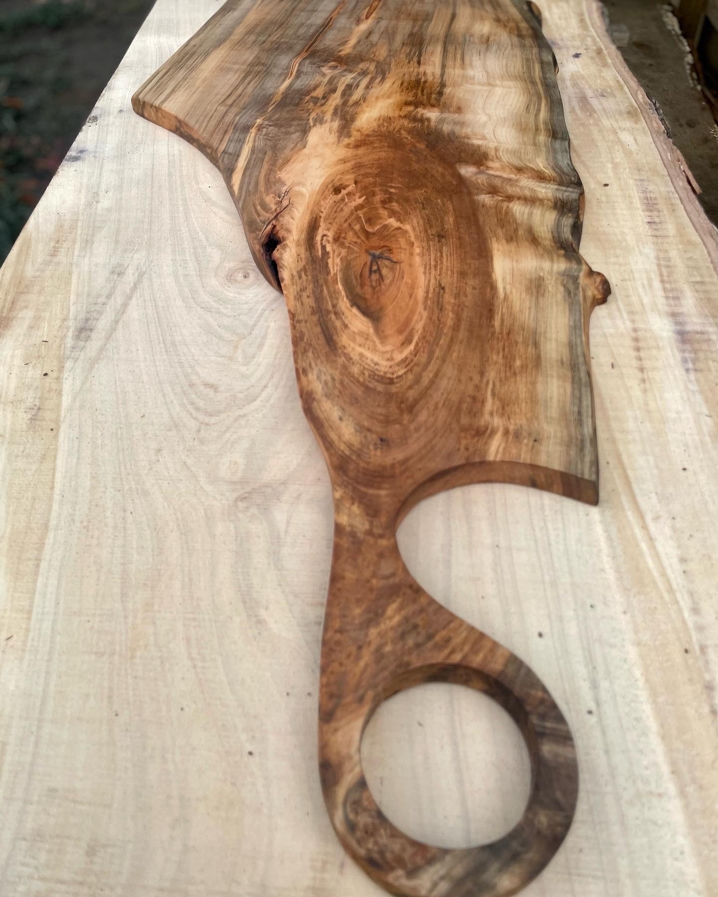 charcuterie board - beech