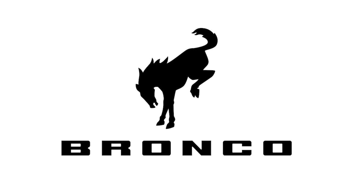 Square cigar tray - Beech - Bronco logo
