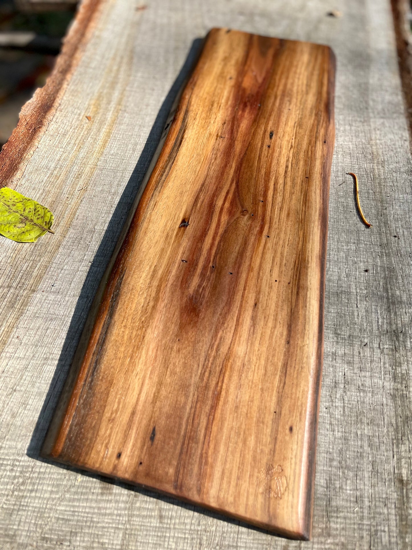 Black walnut serving board