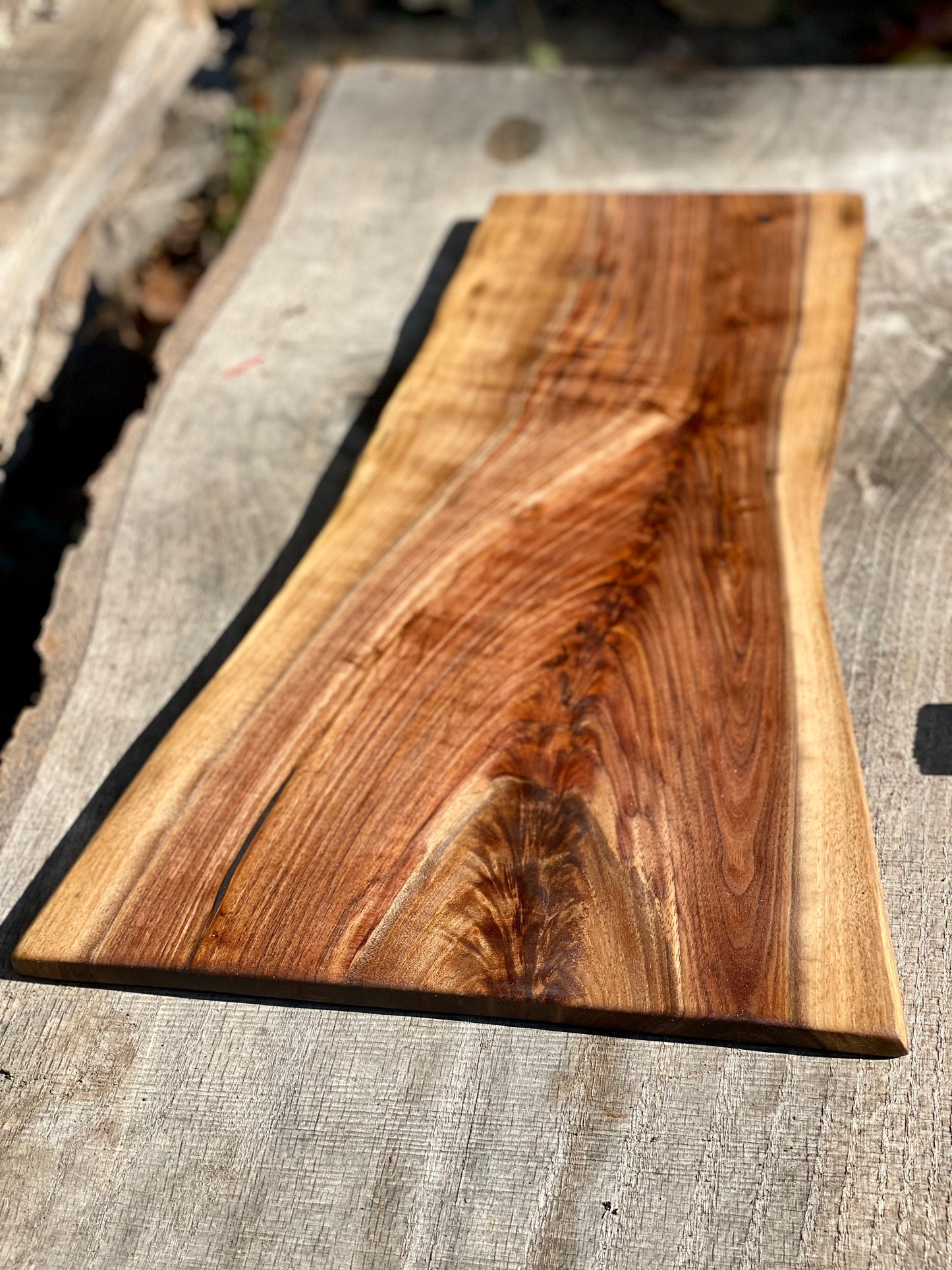 Black walnut serving board