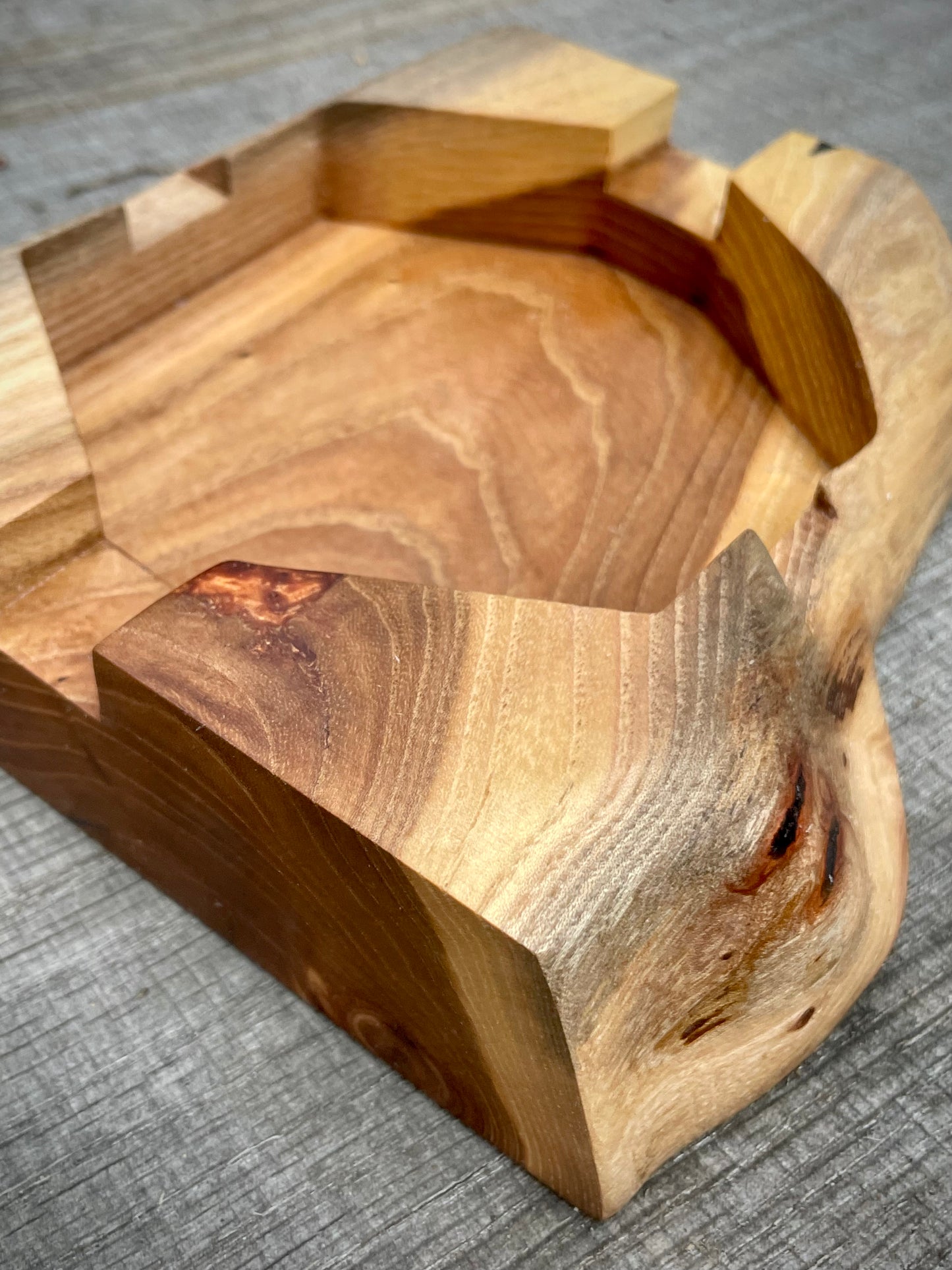 Cigar tray - Chinese Elm