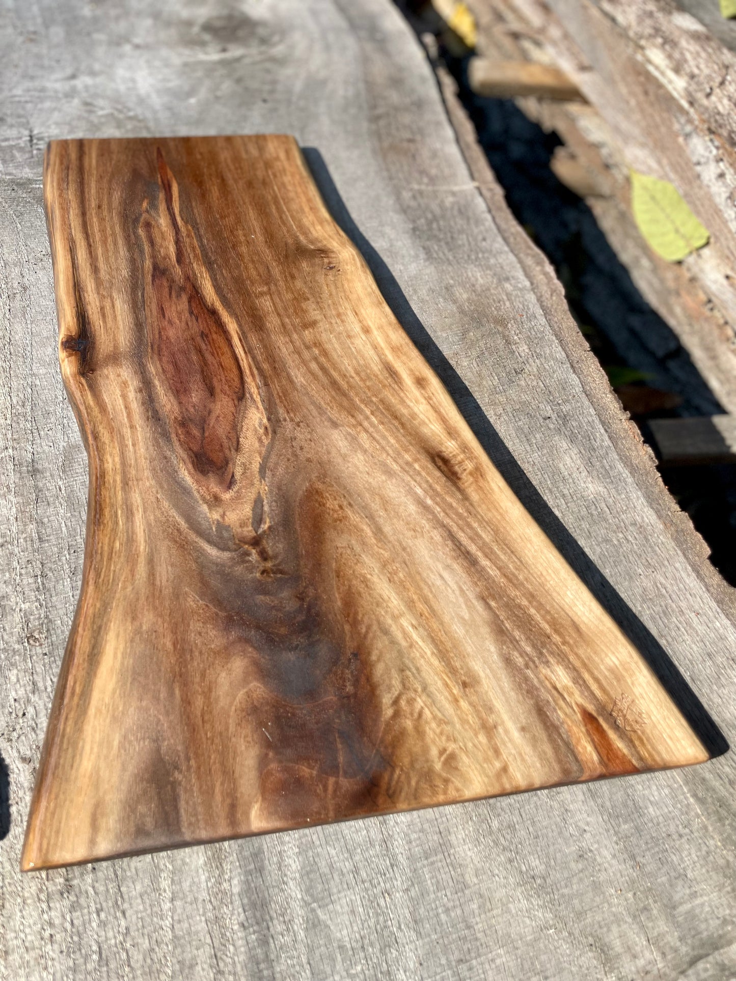 Black walnut serving board