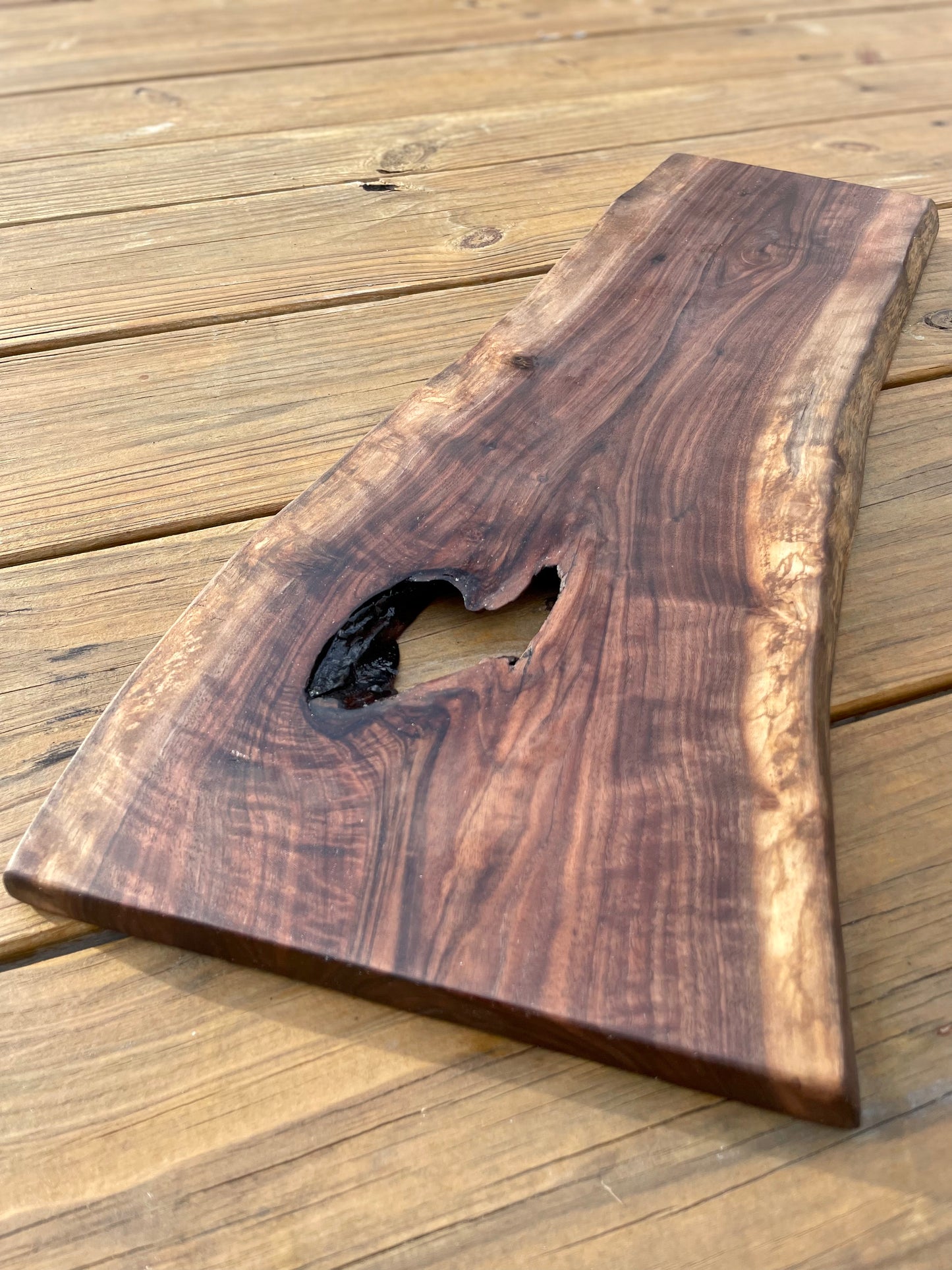 Black walnut serving board