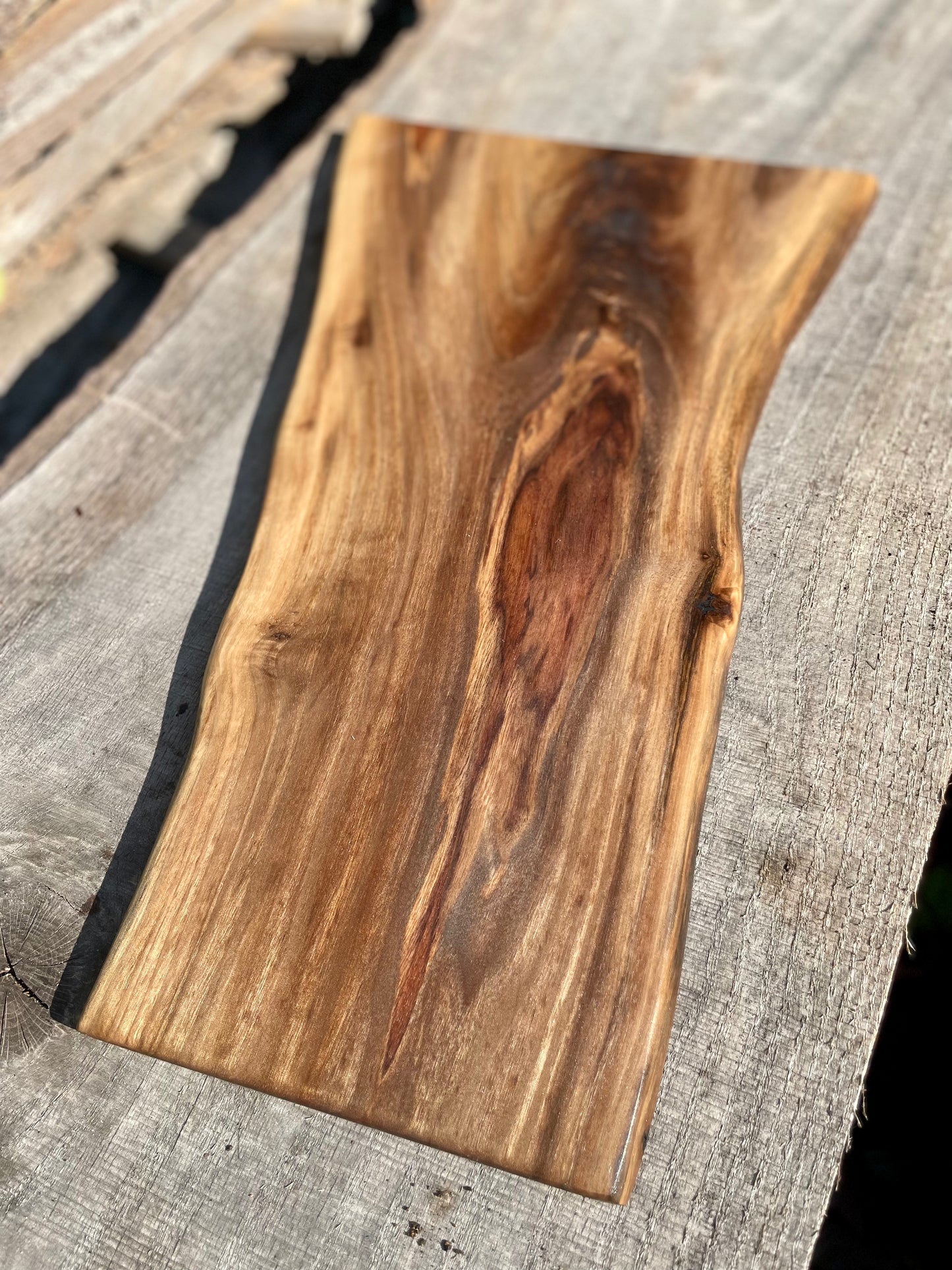 Black walnut serving board