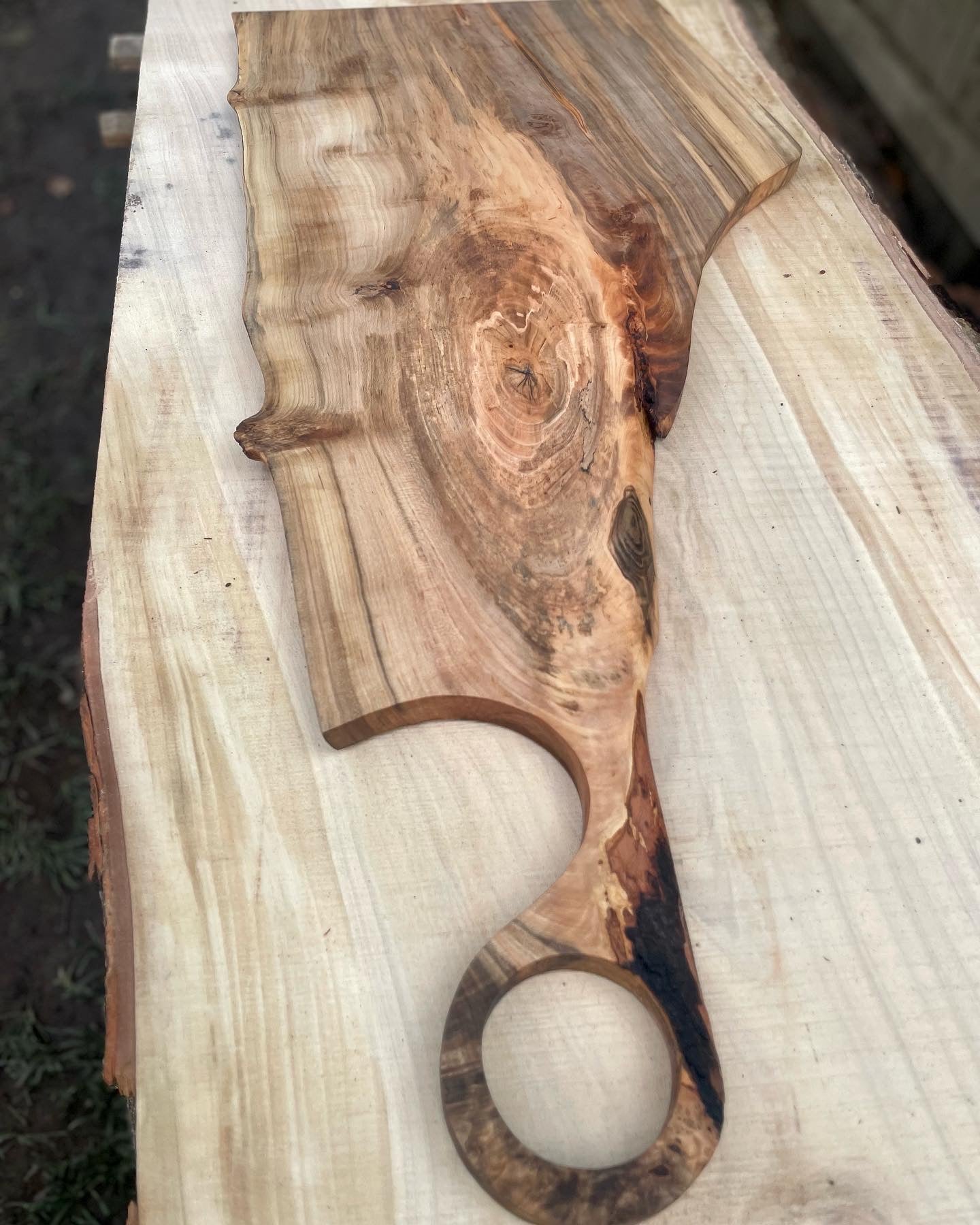 charcuterie board - beech