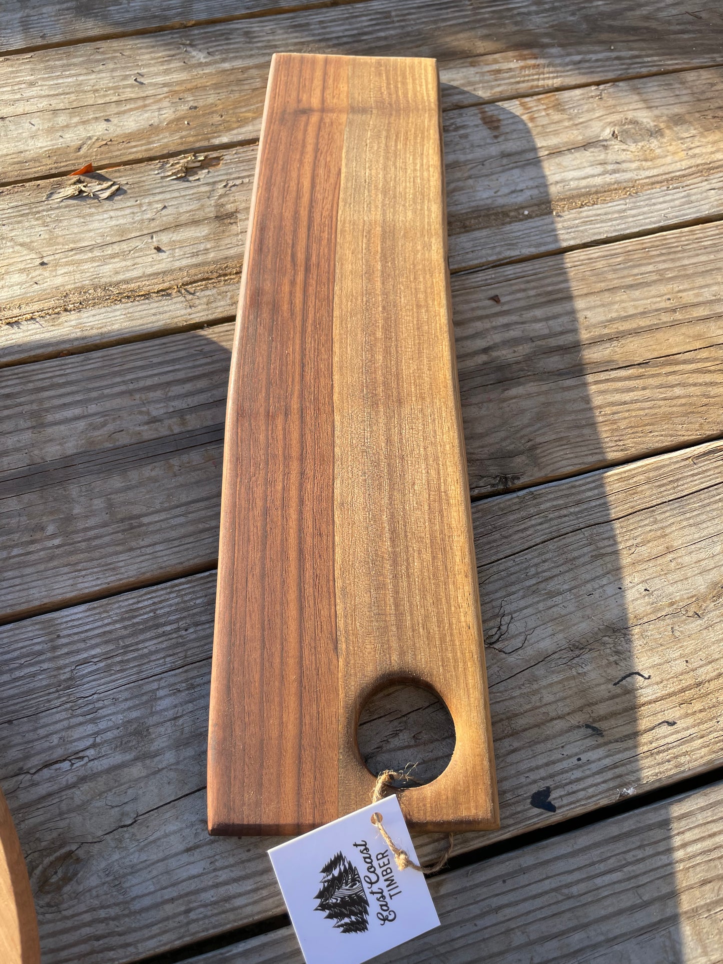 Black walnut serving board