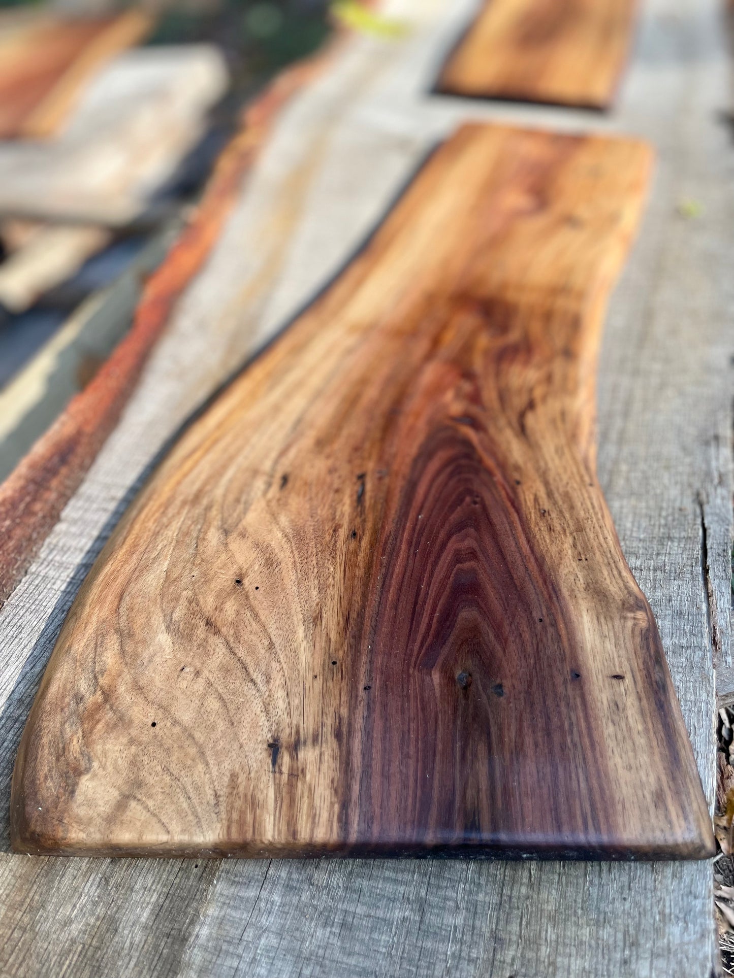 Black walnut serving board