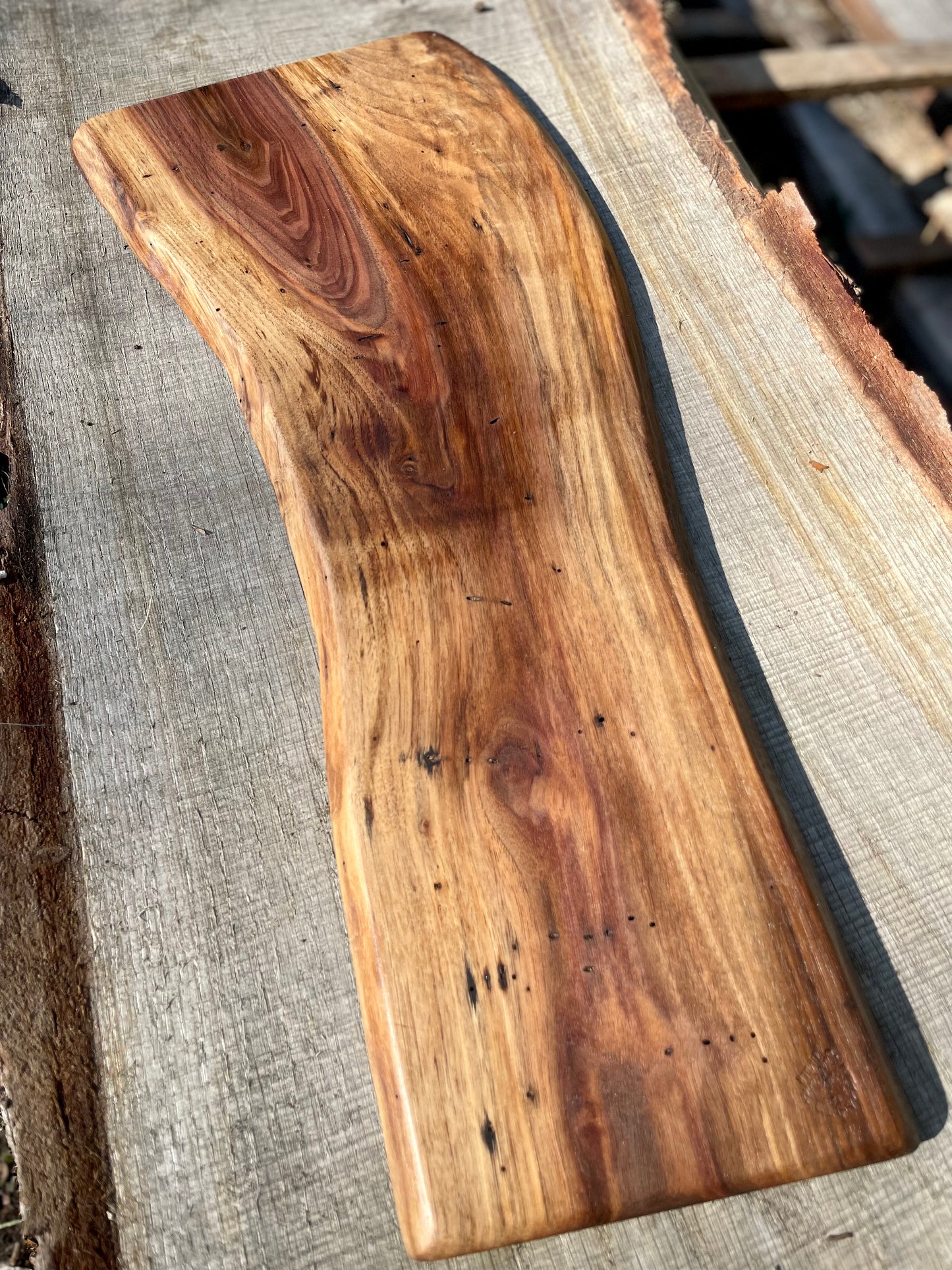 Black walnut serving board