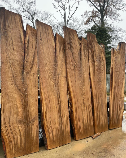 Live edge slabs - Chestnut oak 2” thick